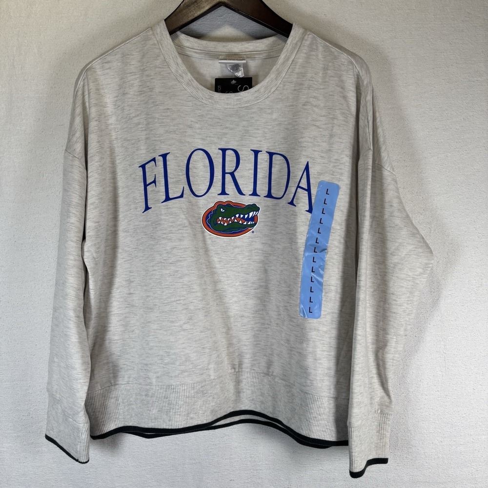 Florida‎ Gators Women's Sideline Apparel Crew Neck Sweatshirt Size Large